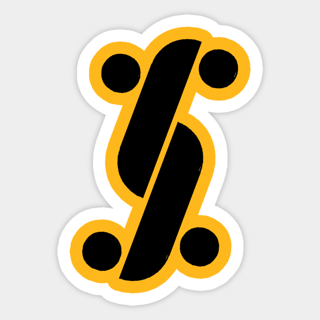 Enigma logo 3 Sticker by Jawesomeberg